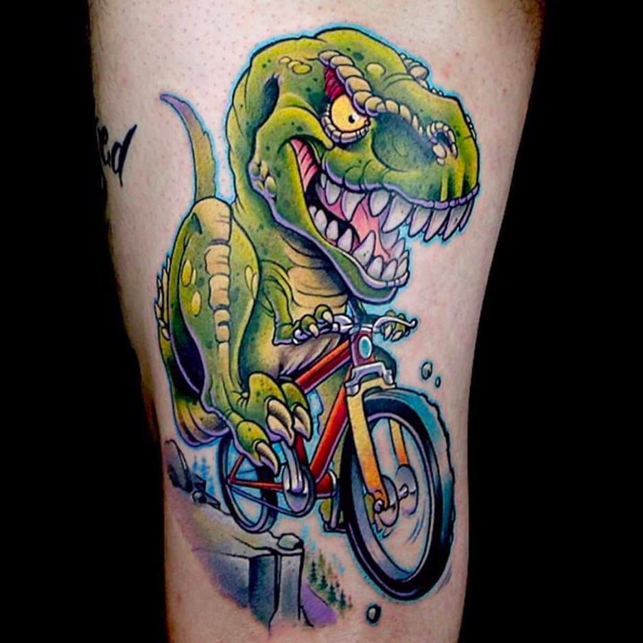 Bike Tattoo | Forearm band tattoos, Band tattoo designs, Bike tattoos