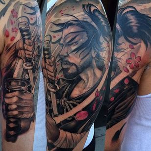 11 Heroic Miyamoto Musashi Tattoos • Tattoodo