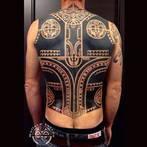 Marquesan Tribal Tattoo by Marco Wallace #MarquesanTattoo #TribalTattoos #PolynesianTattoos #PolynesianDesigns #MarcoWallace