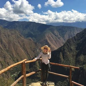 Atop Machu Picchu, 8,000 feet! Dayyum. #MachuPicchu #Peru #hiking #MeganMassacre #tattooartist #tattoomodel #nyink #realitytv #megandreamtattoo #meganmassacrecontest #meganmassacretattoo