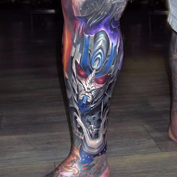 transformers optimus prime tattoo