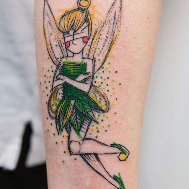 TinkerTat  My Tinkerbell tattoo that I got as a nod to my  Flickr