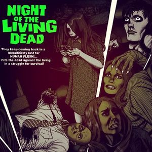 Night of the Living Dead poster by Florian Bertmer (via IG—florianbertmer)  #florianbertmer #ARTSHARE #fineartist #horror