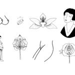 Teaser of one of the flash sheets available from Fleur Noire Tattoo for the March 30 Planned Metrohood event. All proceeds go to Planned Parenthood. #Tattoosforacause #FleurNoire #PlannedParenthood #FlashSale #Brooklyn