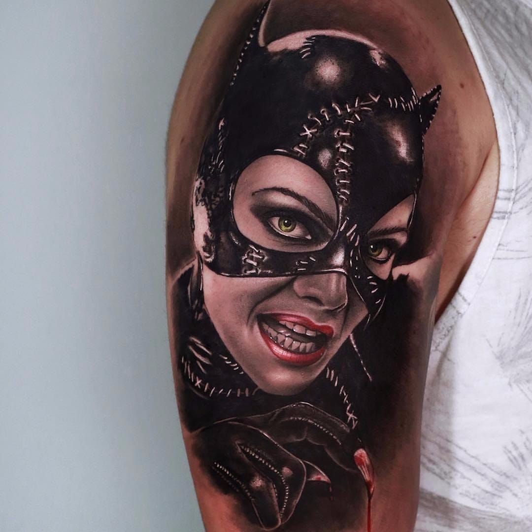 Batman catwoman hush tattoo  Batman and catwoman Batman tattoo Catwoman