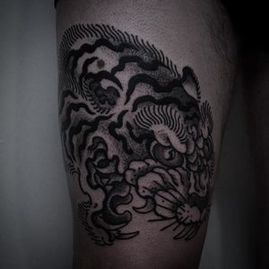 Tiger Tattoo by Gotch #japanese #japanesetattoo #japanesetattoos #bestjapanesetattoos #classicjapanese #tiger #japanesetiger #japaneseartists #Gotch #GotchTattoos