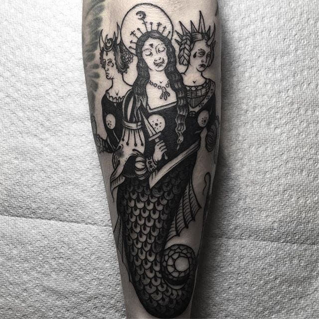 30 Sea Witch Tattoos ideas  sea witch witch tattoo tattoos