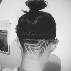 By Mak Azores of Heavy Hands Barber shop #MakAzores #HeavyHands #HeavyHandsBarberShop #Undercut #Hair #HairTattoo