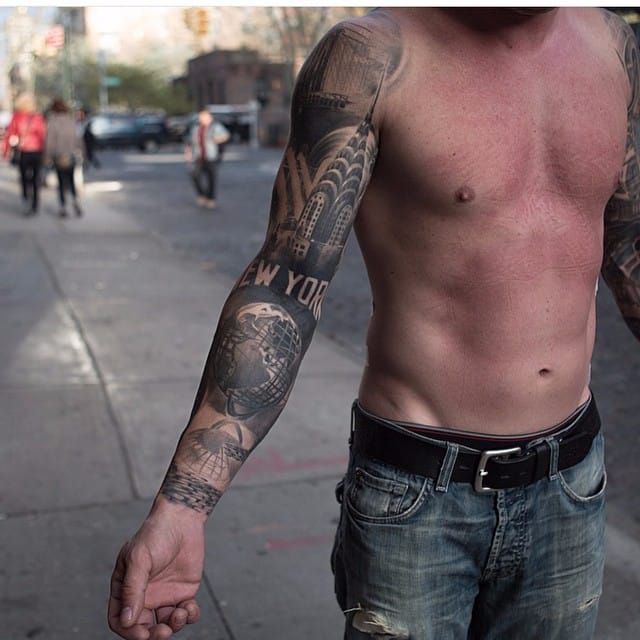 New York City tattoo by Dani Ginzburg  Post 31445