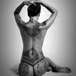 Polynesian back piece, Photo: Anapa Production #PatuMamatui #polynesiantattoo #tribaltattoo #polynesian #tribal