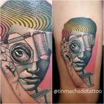 Photography tattoo by Tin Machado #TinMachado #graphic #photography #camera