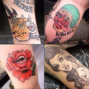 Tattoos by Liz Clements #LizClements #art #illustrative