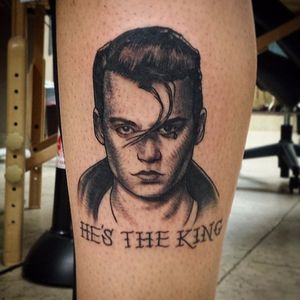 Cry Baby Tattoo by Alex Coulter #CryBaby #movie #JohnnyDepp #portrait #AlexCoulter