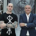 Maxime Buchi and Hublot CEO Ricardo Guadalupe (via hublot.com) #watch #fashion #tattooinspired #luxuryfashion #hublot #maximebuchi