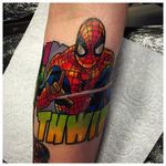 Spider-Man Tattoo by Matt Daniels #SpiderMan #Marvel #Superhero #Comic #MattDaniels