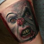 Pennywise via instagram thealexwright #Pennywise #It #horror #portrait #movie #horrormovie #realism #color #AlexWright