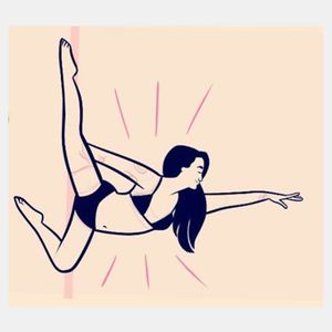 One Erika Moen's illustrations of an exotic dancer (IG— fuckyeaherikamoen). #comics #ErikaMoen #fineart #sexeducation #sexpositive