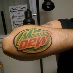 Most extreme forearm in the game #mtdew #mountaindew