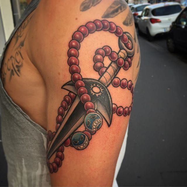 8 Fearsome Kunai Tattoos Tattoodo