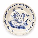 Original, single edition porcelain plate, based off of Russian Prison Tattoos, by Valeria Monis. #ValeriaMonis #RussianPrisonTattoo #PrisonTattoos #ArtShare #Porcelain #Artist