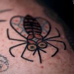 A blood-sucking traditional mosquito by Deno (IG— denotattoo). #bugs #Deno #mosquito #traditional