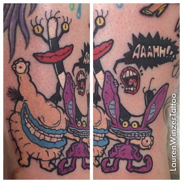 777 Tattoos  Repost sailorholly    ICKIS Who remembers AAAHH REAL  MONSTERS and just cant even with this tattoo Thanks Courtney  sailorholly 777tattoos tuckerton  Facebook