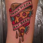 Eu <3 pizza #AllieMarie #PizzaTattoo #pizzalovers #pizza #pizzaday #diadapizza