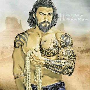 by Hilary Heffron/Hilarious Delusions #tattooedcharacters #tvshow #gameofthrones #GOT #digitalartist