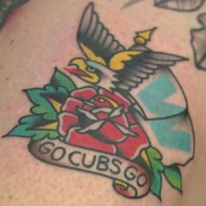 Cubs tattoo. #Cubs #CubsTattoo #ChicagoCubs #ChicagoCubs #MLB #Baseball