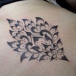 Dainty tattoo by Pepe Vicio #PepeVicio #geometry #dotwork #ornamental #thai #patternwork