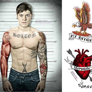 by Hilary Heffron/Hilarious Delusions #tattooedcharacters #tvshow #gameofthrones #GOT #digitalartist