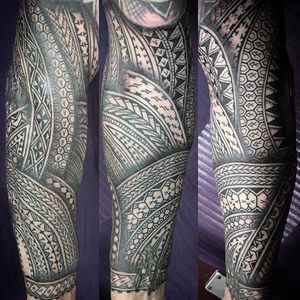 Tribal Tattoo by Neil Bass #tribal #tribaltattoo #tribaltattoos #polynesian #polynesiantattoos #maori #maoritattoos #samoan #samoantattoos #NeilBass