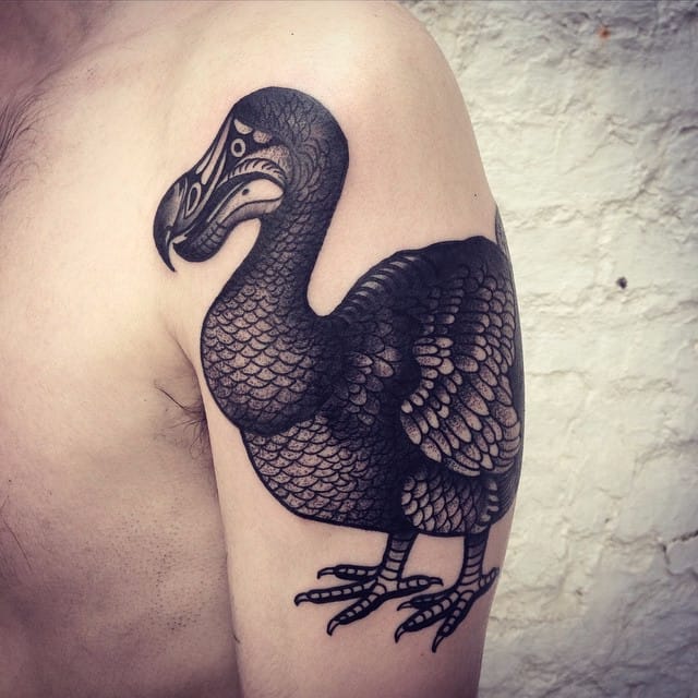 Tattoo uploaded by Robert Davies Dodo Tattoo by Michele L Abbate