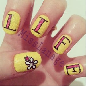 Life Nail Tattoo Art by Miss Lanage #MissLanage #Lifetattoos #NailTattoo #NailArt #NailTattoos #TattooFashion