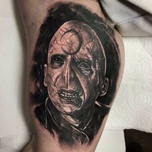 Voldemort somehow looks scarier through the art of Anrijs Straume. (Via IG - angrijsstraume)