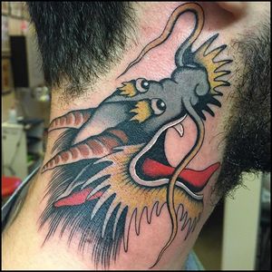 Dragon Tattoo by Stizzo #traditional #fineline #dragon #traditionalfineline #classictattoos #Stizzo