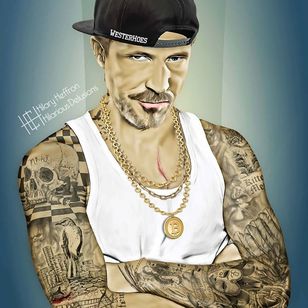 by Hilary Heffron/Hilarious Delusions #tattooedcharacters #tvshow #gameofthrones #GOT #digitalartist