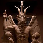 Baphomet Statue #baphomet #occult #darkart #occultart #goat #satanicgoat