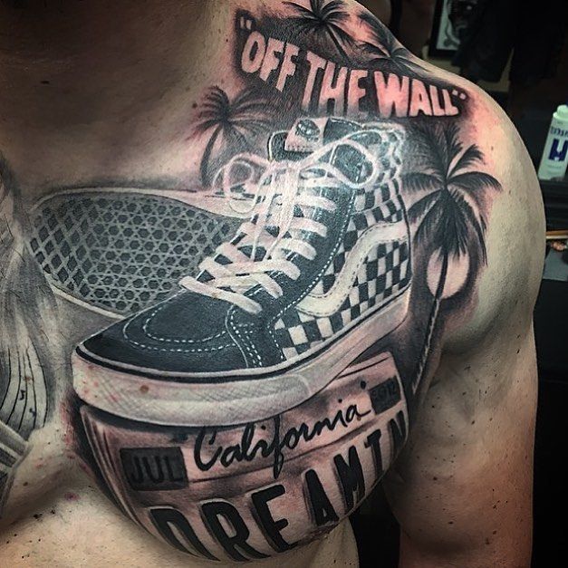 13 Fun Tattoos for Fans of Vans • Tattoodo