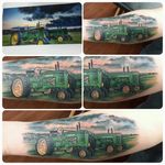 John Deere tractors by Nichols Haney (via IG -- nicholas_haney) #nicholashaney