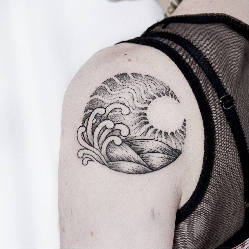 Other Celestial Tattoo Designs  Tagged celestial  LuckyFish Art