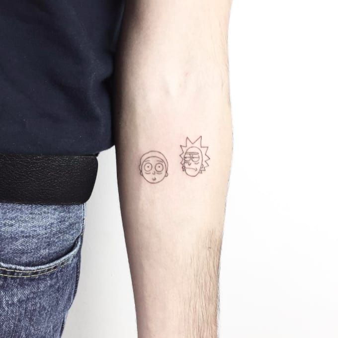 Share more than 87 simple doodle tattoos super hot  incdgdbentre