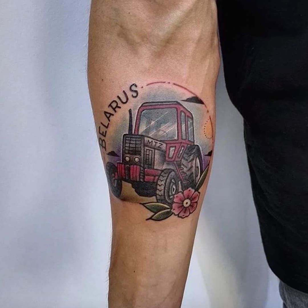 Truck Tattoo  Your Needed 23 Best Tattoo Design is Here  Tattoo Twist