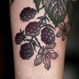 Some delicious looking berries by Kirsten Holliday. Via Instagram. . #KirstenHolliday #Nature #NatureTattoo #berries #fruit