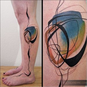 Abstract tattoo By Julia Rehme  #abstract #JuliaRehme