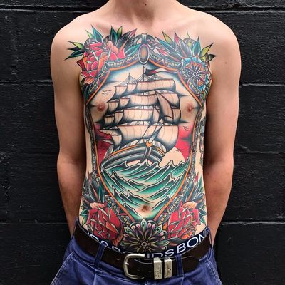 Top 250 Best Ship Tattoos (2019) • Tattoodo