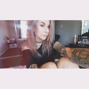 Carla Evelyn on Facebook. #aussie #tattoodobabe #australian #tattooartist #CarlaEvelyn