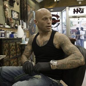 Ami James (most likely making a smart ass comment) on Miami Ink. #amijames #miamiink