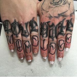 Lettering Tattoo by Emil4 #lettering #script #blackandgrey #Emil4