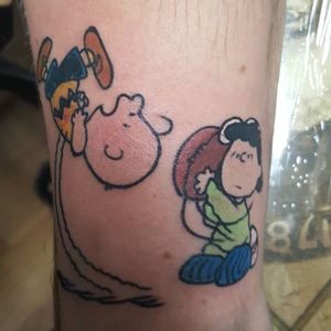 Lucy's classic gag. (via IG - timwouldtattoo) #CharlieBrown #Peanuts #CharlesSchulz